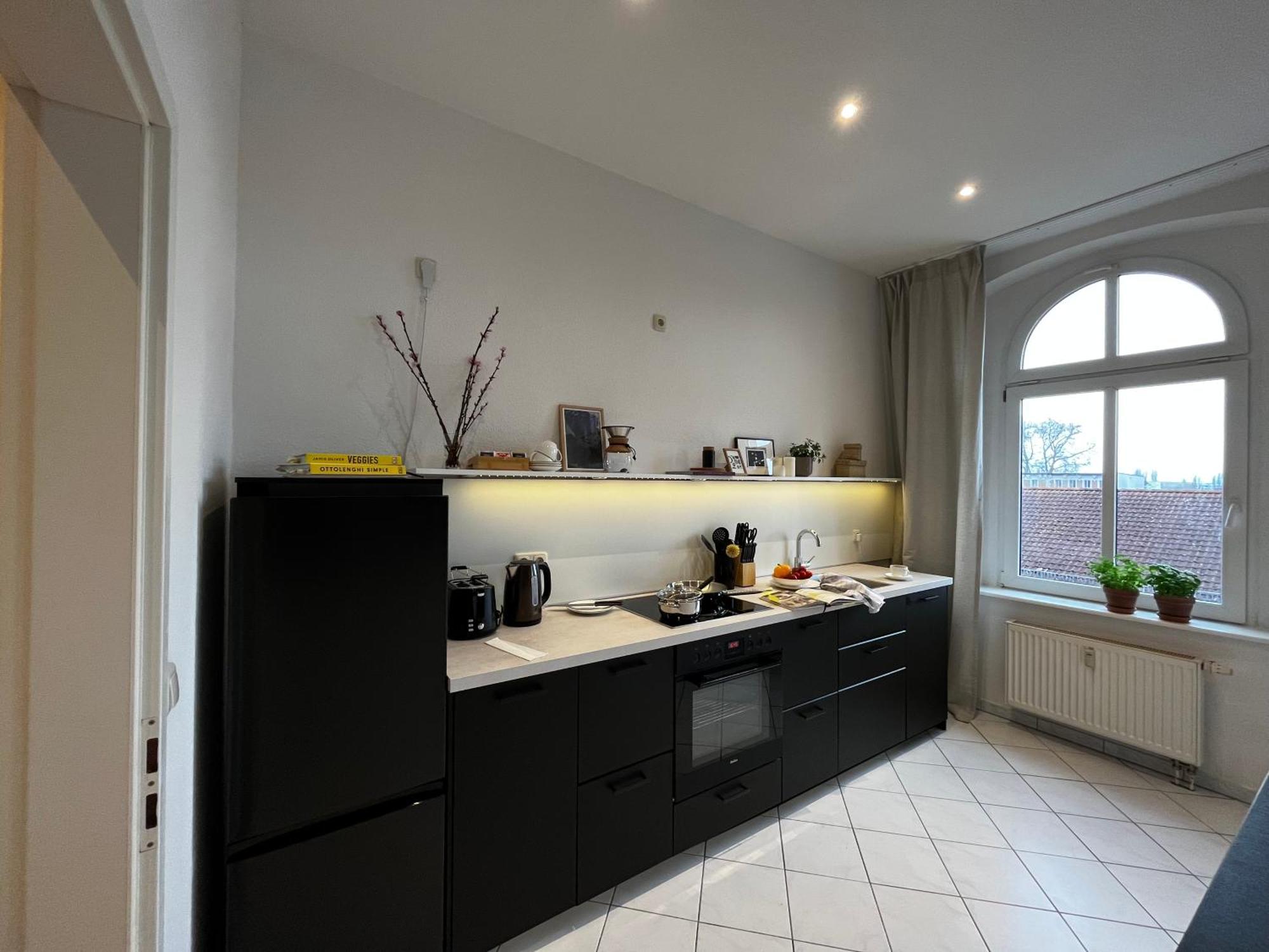 Moka Living-Sunset Apt, Nordic Design,Kueche,Wlan, Smarttv Magdeburgo Exterior foto